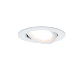 Встраиваемый в потолок светильник Paulmann Prem EBL Coin Slim rd schw LED 1x6,8W 93863, фото 1
