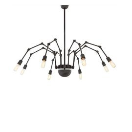 Подвесной светильник Eichholtz Lamp Ceiling Spider 12 Light Bronze, фото 1