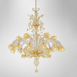 Люстра OR ILLUMINAZIONE 1015 CRISTALLO DECORO ORO, фото 1