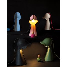 Настольный светильник Seletti Egg of Columbus Table Lamp Antracite, фото 1