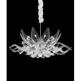 Подвесной светильник IDL Ninfea 436/18+1 cromo, фото 1