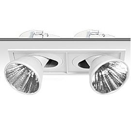 Карданный металлогалогенный светильник Bosma RONI duo, фото 1