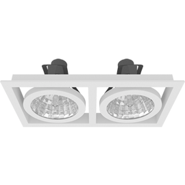 Карданный металлогалогенный светильник Bosma RUBI M duo, фото 1