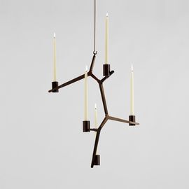 Подвесной светильник Roll &amp;amp; Hill Agnes Candelabra Hanging 5 Candles, фото 1