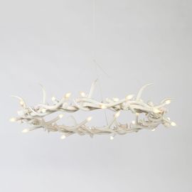 Подвесной светильник Roll &amp;amp; Hill Superordinate Antler Chandelier - 27 Antler Ring, фото 1