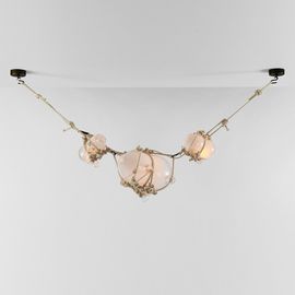 Подвесной светильник Roll &amp;amp; Hill Knotty Bubbles Chain - 1 Lg, 2 Sm Bubbles, фото 1