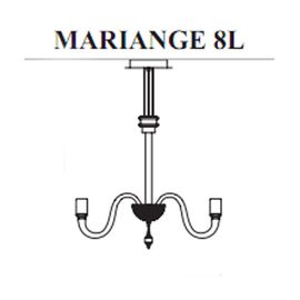 Люстра Facon de Venise CHANDELIER MARIANGE 8L, фото 1