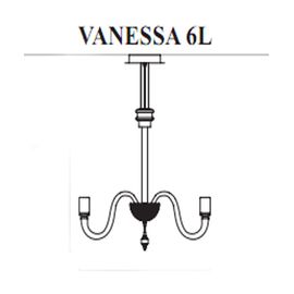 Люстра Facon de Venise CHANDELIER VANESSA 6L, фото 1