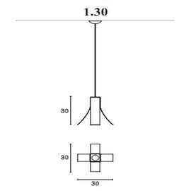 Люстра Facon de Venise BLOOM 1.30, фото 1