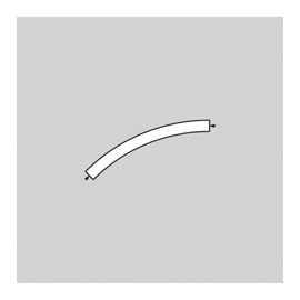 Подвесной светильник Artemide Alphabet of light system - Suspension - Curved - 45°, фото 1