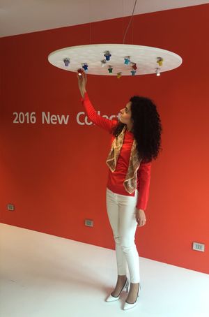 Три уровня восприятия от светильника Silent Field