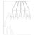 Подвесной светильник SkLO drape skirt 15 chandelier, фото 4