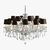 Люстра Bella Figura Crystal Chandelier With Cut Crystal Cups CL358, фото 1
