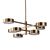 Люстра UTTERMOST Monocle, 8 Lt Chandelier, фото 4