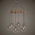 Люстра UTTERMOST Vaughn, 6 Lt Chandelier, фото 2