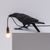 Настольный светильник Seletti Bird Lamp Black Playing, фото 9