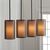 Люстра Crate and Barrel Eclipse Linear Chandelier, фото 1