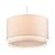 Подвесной светильник Crate and Barrel Meryl Double Drum Pendant Light, фото 8