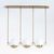 Подвесной светильник Crate and Barrel Rondure Three-Globe Pendant Light, фото 3