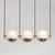 Подвесной светильник Crate and Barrel Rondure Three-Globe Pendant Light, фото 1