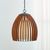 Подвесной светильник Crate and Barrel Kennedy Wood Pendant Light, фото 6