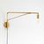 Настенный светильник Crate and Barrel Nors Antique Brass Wall Sconce, фото 2