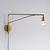 Настенный светильник Crate and Barrel Nors Antique Brass Wall Sconce, фото 1