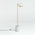 Торшер Crate and Barrel Rondure Globe Floor Lamp, фото 3