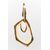 Подвесной светильник Markus Haase Bronze and Onyx Circlet Pendant, фото 5