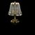 Настольная лампа ArtGlass KLOTYLDA dia. 250 TL, фото 1