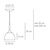 Подвесной светильник Artemide Castore calice suspension 18, фото 2