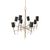 Подвесной светильник Porta Romana Extra Small Lollipop Chandelier, фото 3