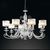 Люстра Avivo Lighting ALICANTE WHITE SHADE L8, фото 1