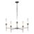 Люстра Hubbardton Forge Vela 5 Arm Chandelier, фото 1