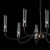 Люстра Hubbardton Forge Grace 8 Arm Chandelier, фото 2