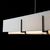 Люстра Hubbardton Forge Exos Rectangular Pendant, фото 3