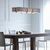 Люстра Hubbardton Forge Exos Rectangular Pendant, фото 4