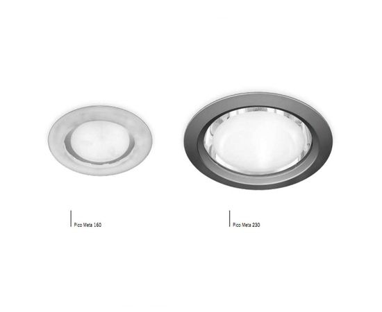 Встраиваемый в потолок светильник Martini Architectural Pico Meta 160/230, фото 1
