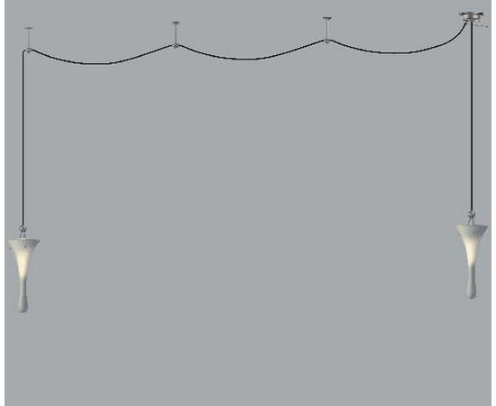 Подвесной светильник Lamp International Goccia 2034/D2, фото 1