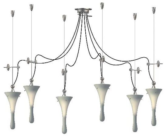 Подвесной светильник Lamp International Goccia 2034/F6, фото 1