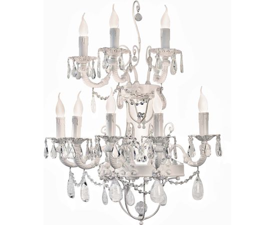 Настенный светильник Lamp International Rinascimento 8128 bianco, фото 1