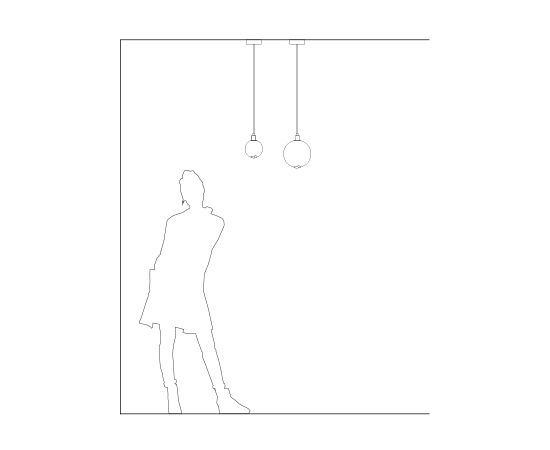 Подвесной светильник SkLO drape pendant, фото 2