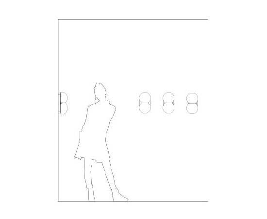 Настенный светильник SkLO twin sconce, фото 3