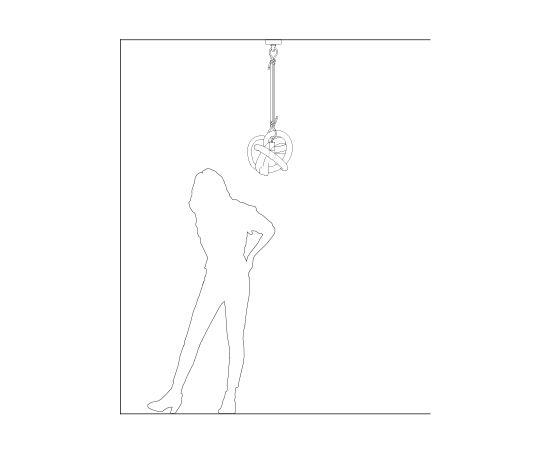 Подвесной светильник SkLO wrap pendant, фото 2