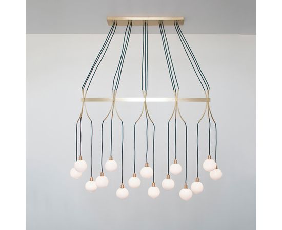 Подвесной светильник SkLO drape skirt 15 chandelier, фото 1