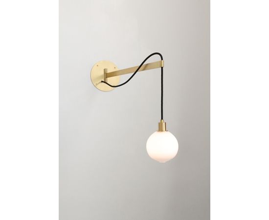 Настенный светильник SkLO drape arm 1 sconce, фото 5