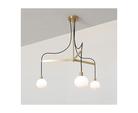 Люстра SkLO drape arm 3 pendant, фото 1