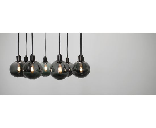 Подвесной светильник SkLO drape circle 8 chandelier, фото 3