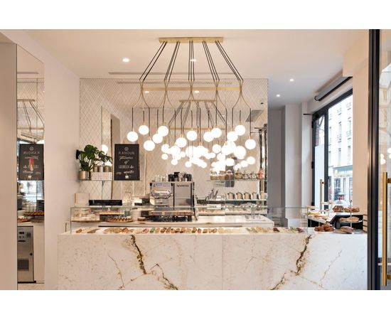 Подвесной светильник SkLO drape skirt 15 chandelier, фото 5