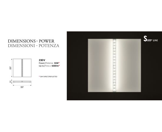 Встраиваемый светильник Castaldi Lighting DAY, фото 4